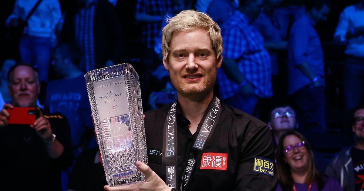 English Open snooker final prize money and how much winner will receive